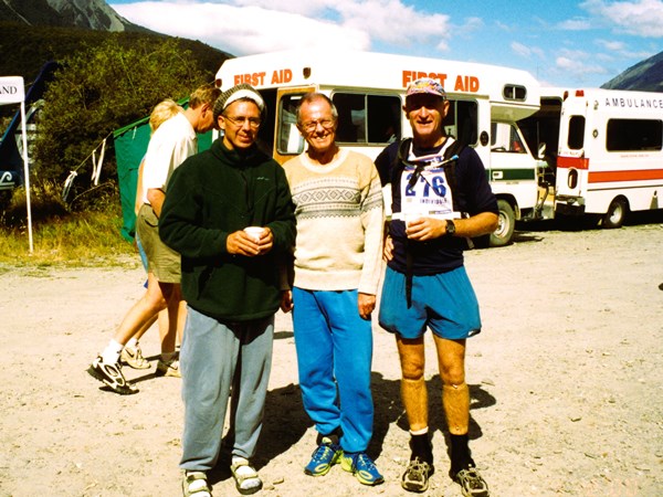 C-to-C-043: With Jerry and Dave after the mountain run.