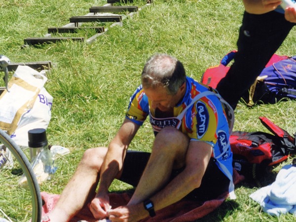 C-to-C-056: Getting ready for the final bike ride.