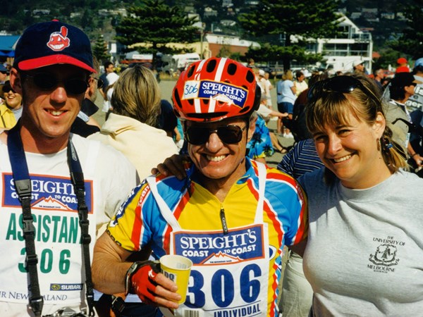 C-to-C-061: Evan Nigel and Kate after the race.