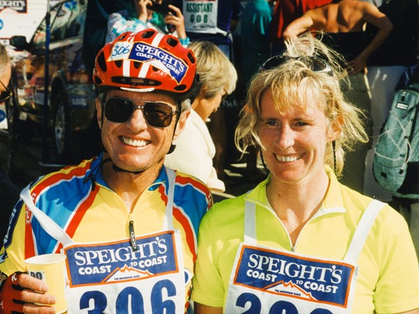 C-to-C-062: Nigel and Annette after the race.